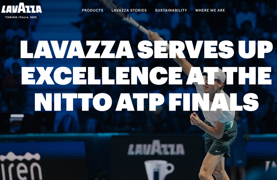 Nitto ATP Finals and Lavazza, 니토 ATP 파이널에서 발견한 라바짜의 지속가능성 브랜딩